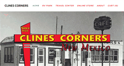 Desktop Screenshot of clinescorners.com